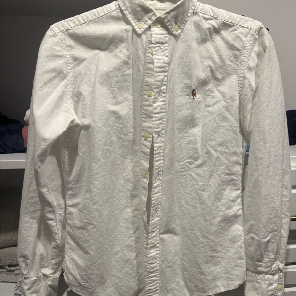 Classic White Woman’s Ralph Lauren Shirt